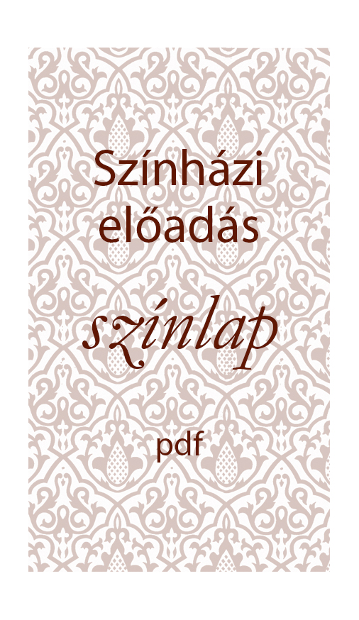 Színház színlap pdf